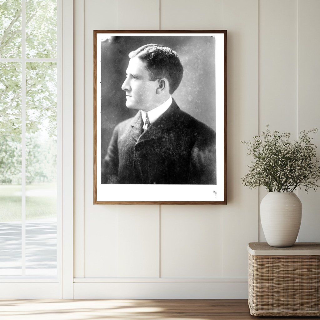 Historic Portrait of U.S. Senator Morris Sheppard