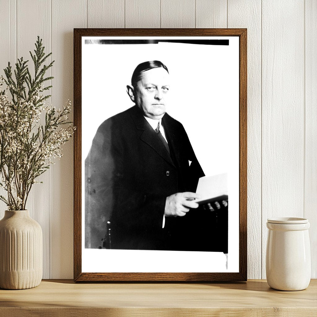 Early 20th Century Political Leader Portrait