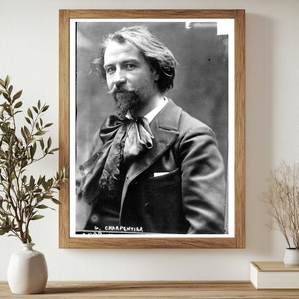 Early 1900s Portrait of Influential Figure Charpentier