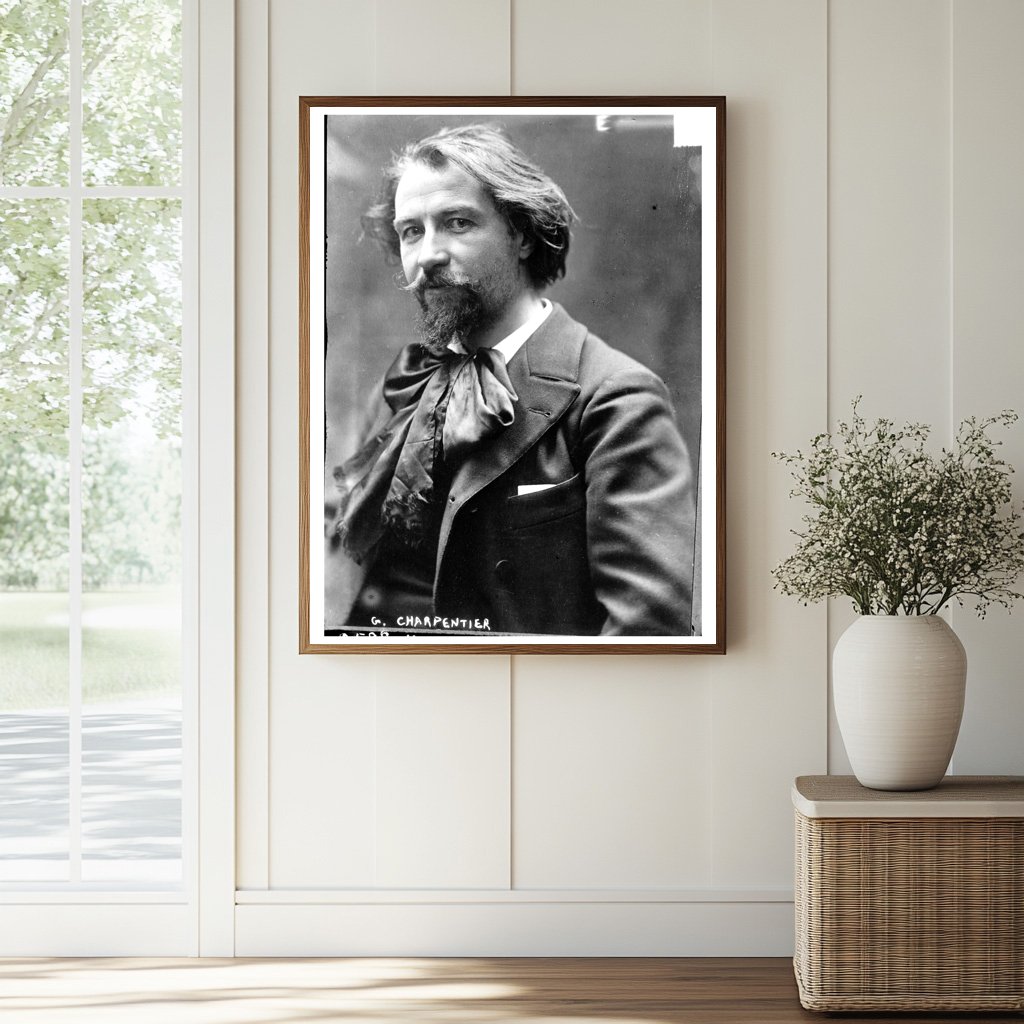 Early 1900s Portrait of Influential Figure Charpentier
