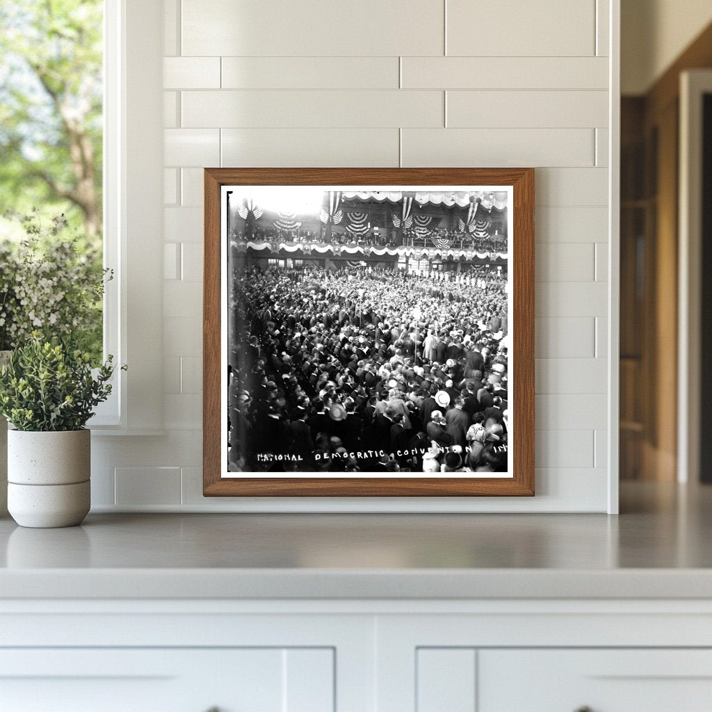 Historic National Democratic Convention Gathering, 1910s