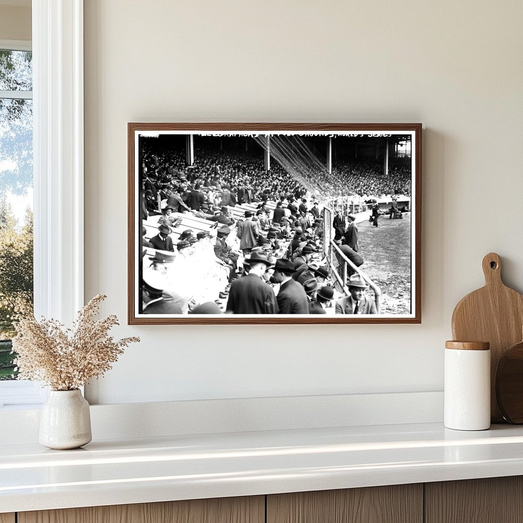 1912 World Series: Telegraphers at Polo Grounds