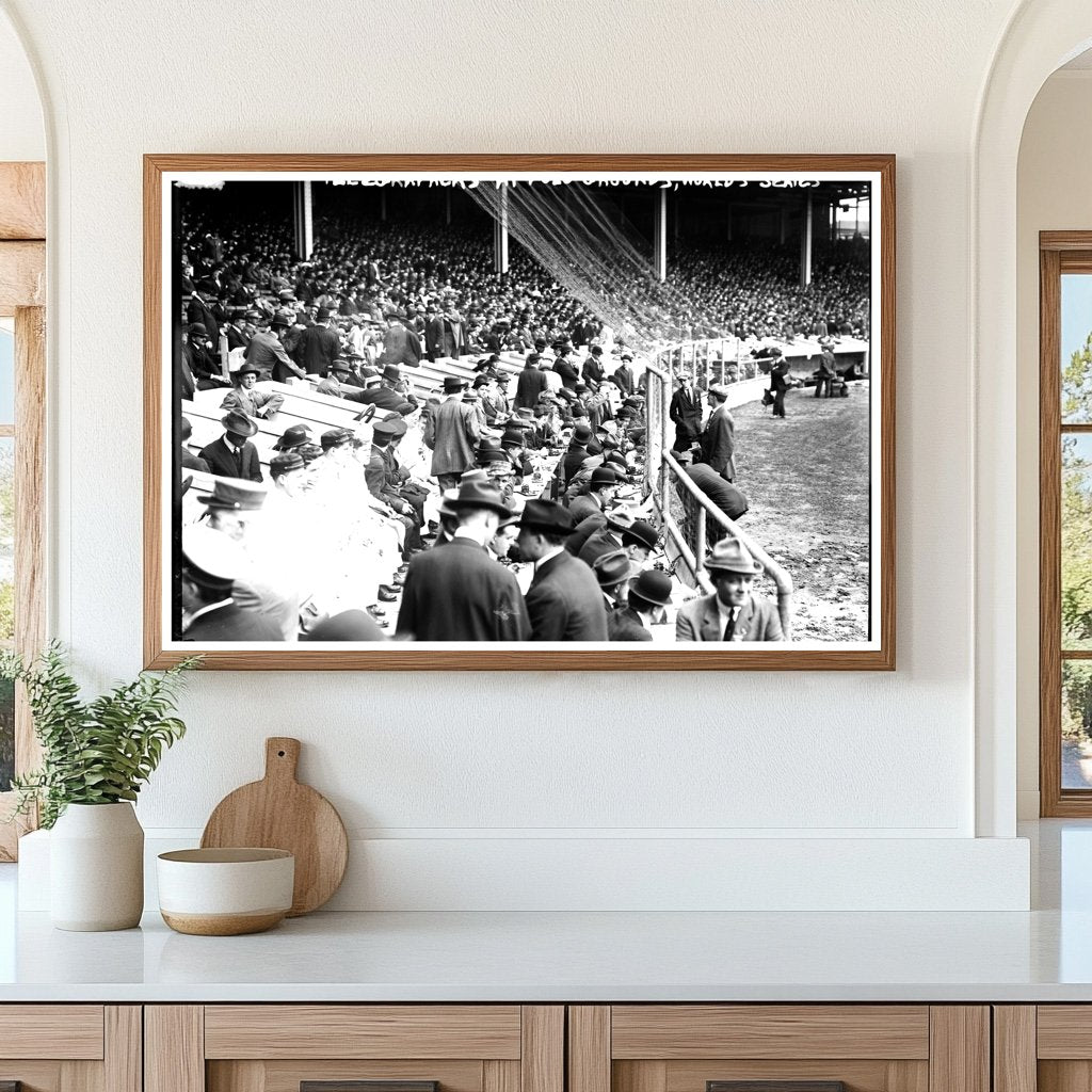 1912 World Series: Telegraphers at Polo Grounds