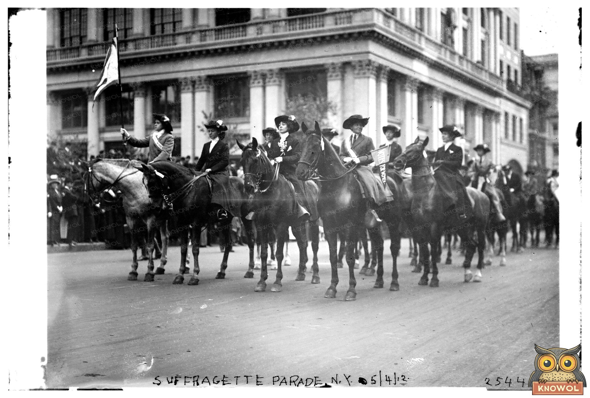 1912 New York Suffragette Parade Celebration