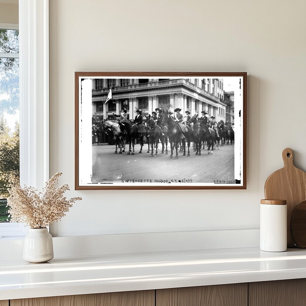 1912 New York Suffragette Parade Celebration