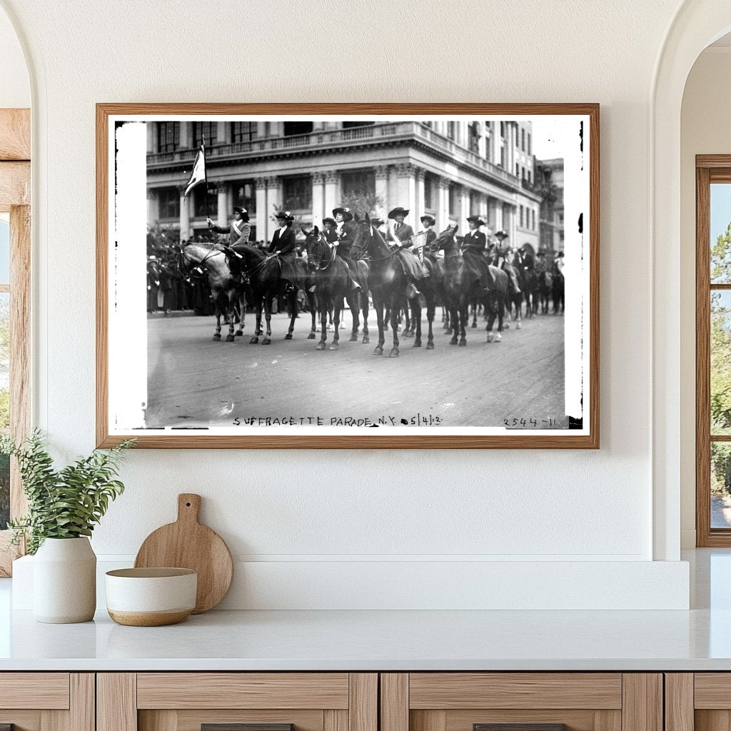 1912 New York Suffragette Parade Celebration