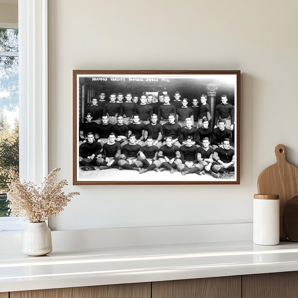 1912 Harvard Varsity Football Team: A Historic Snapshot