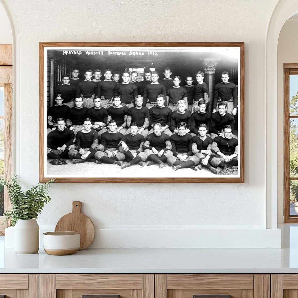 1912 Harvard Varsity Football Team: A Historic Snapshot