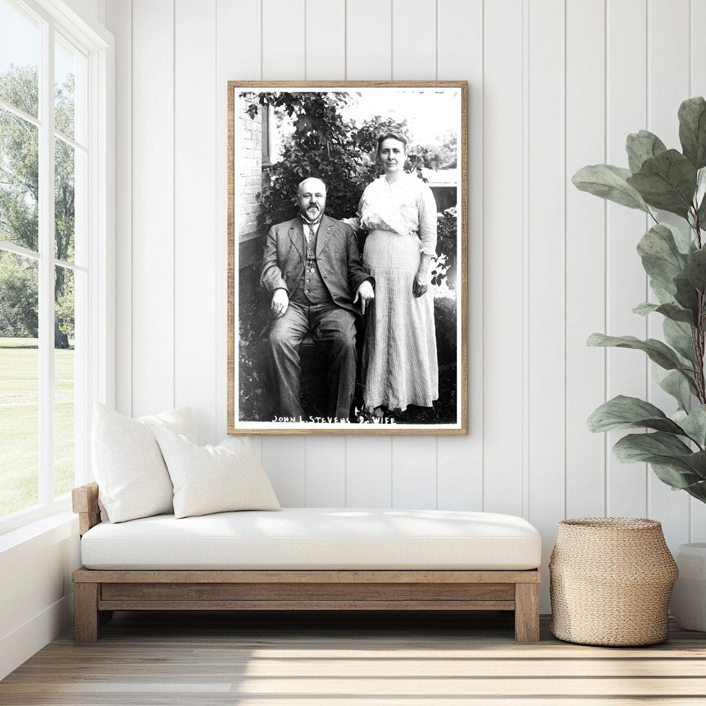 Early 1900s Vintage Portrait of a Couple