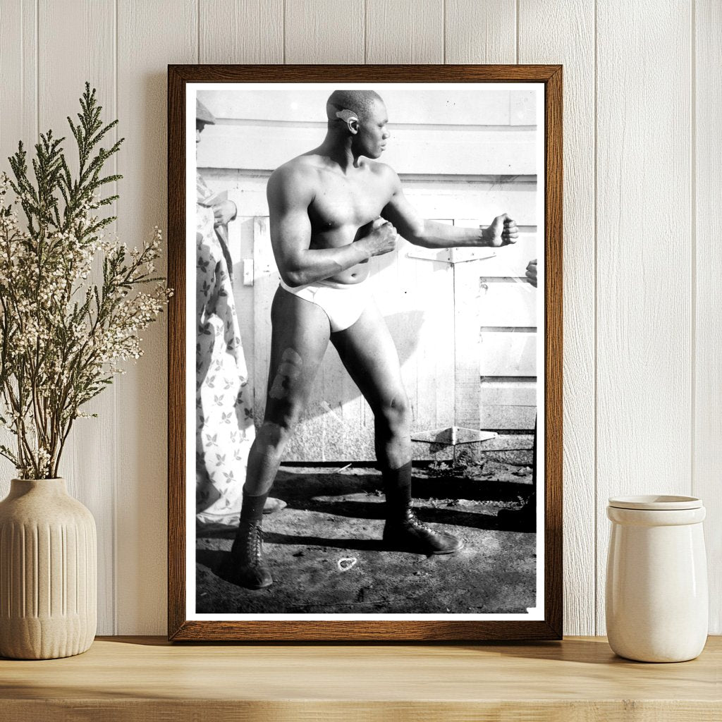 Legendary Boxer Sam Langford, Circa 1910