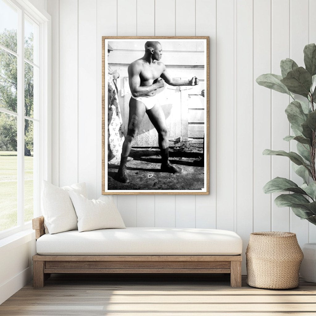 Legendary Boxer Sam Langford, Circa 1910