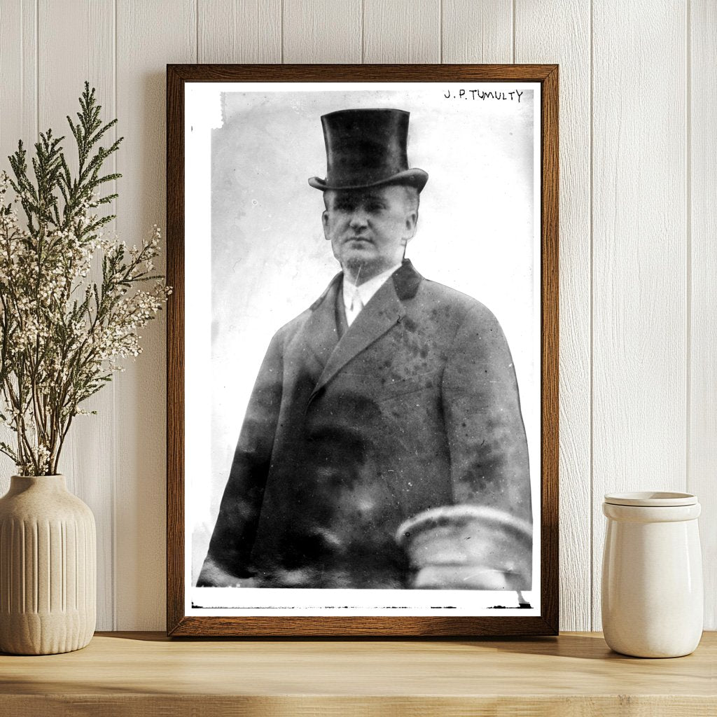 Early 20th Century American Political Figure Portrait