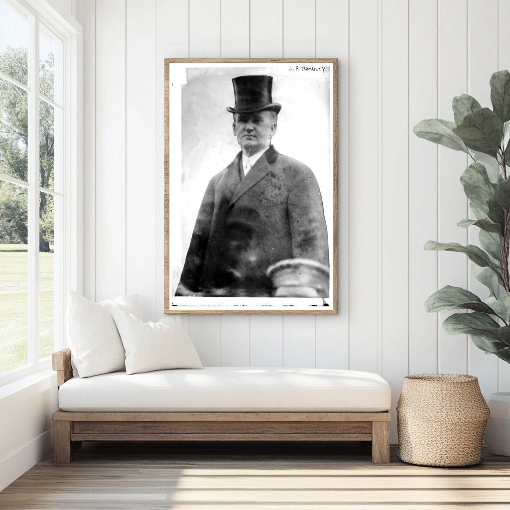 Early 20th Century American Political Figure Portrait