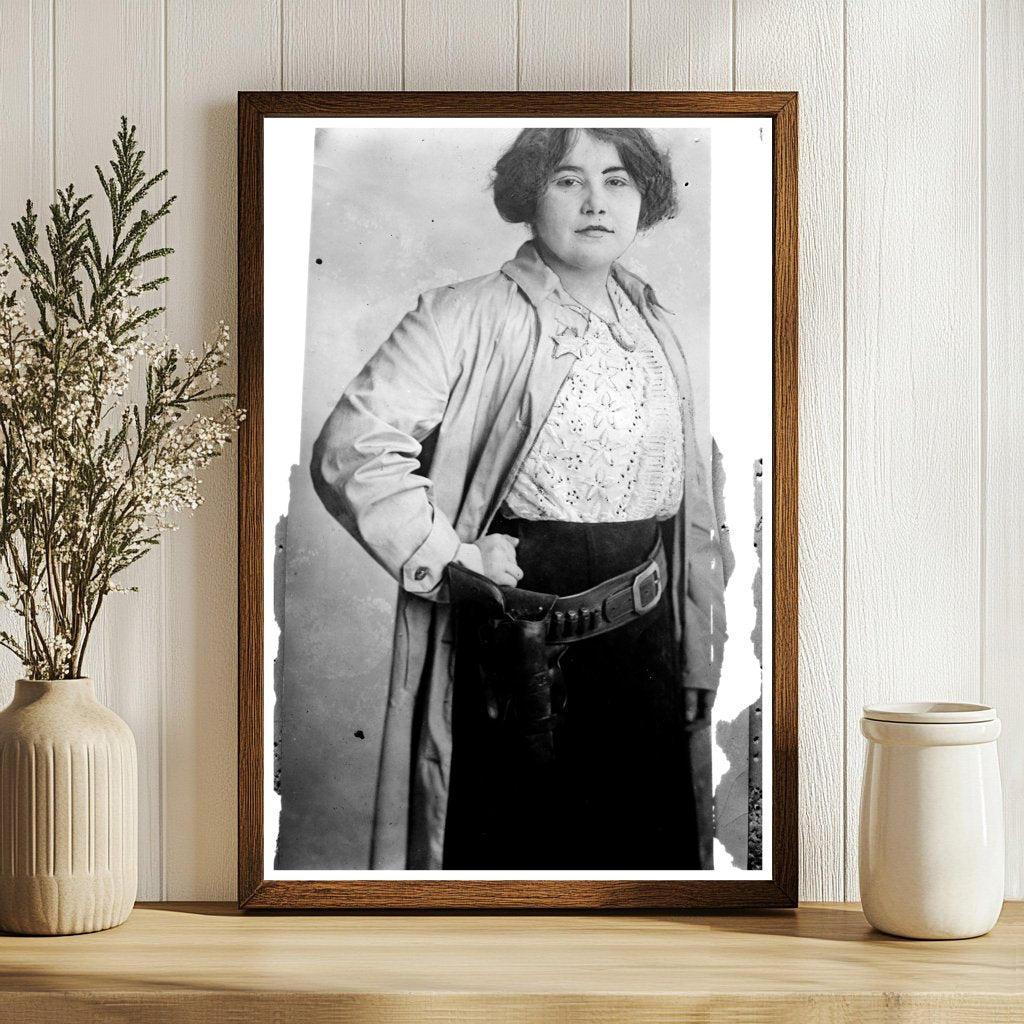 Timeless Portrait of Early 20th Century Society Woman