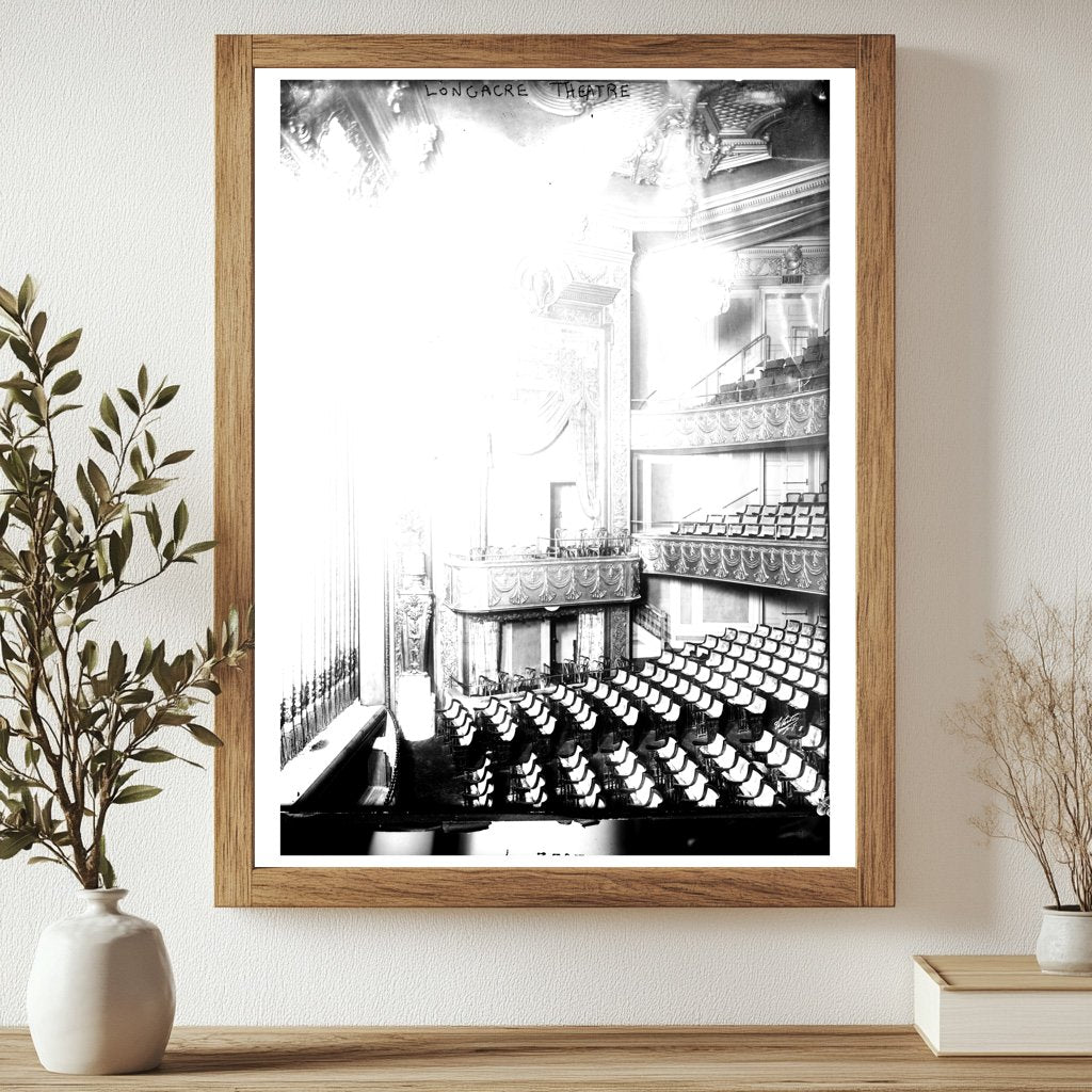 Historic Longacre Theatre: A Glimpse of 1910s NYC