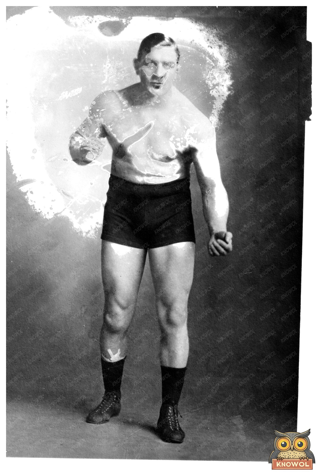 Early 20th Century Portrait of Chas. Cutler
