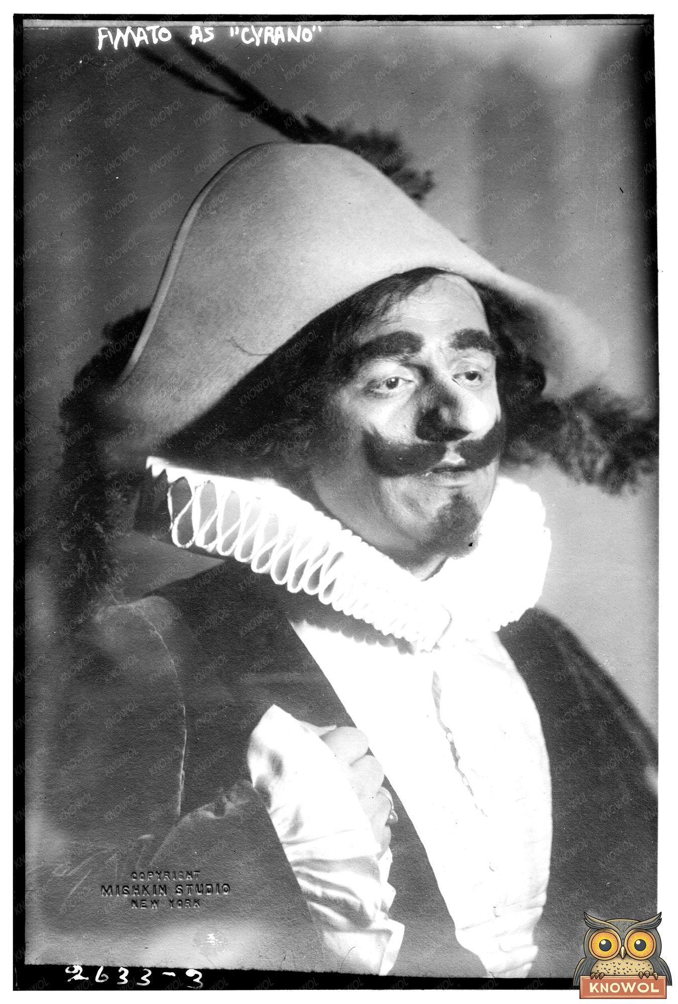 Cyranos Wit: Captivating Theatrical Portrait, 1910s