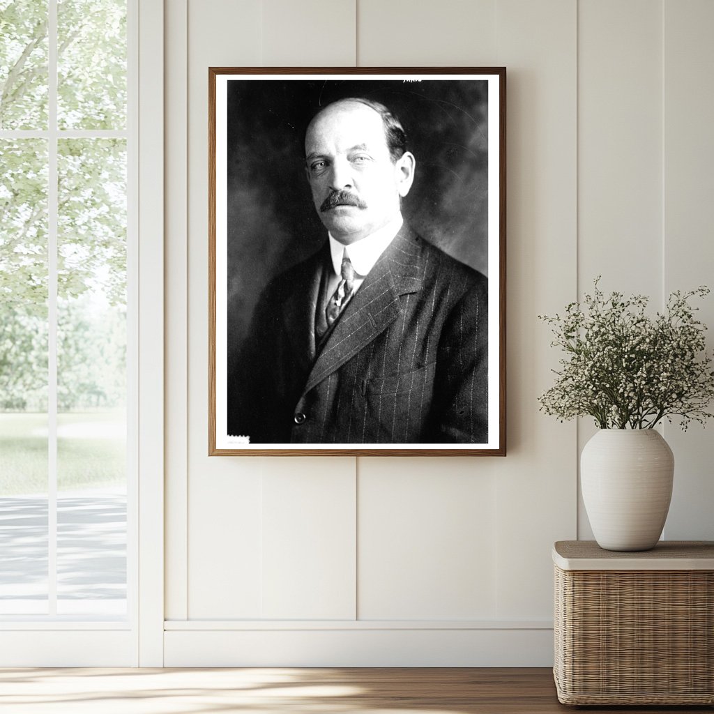Early 1910s Portrait of a Notable Massachusetts Figure