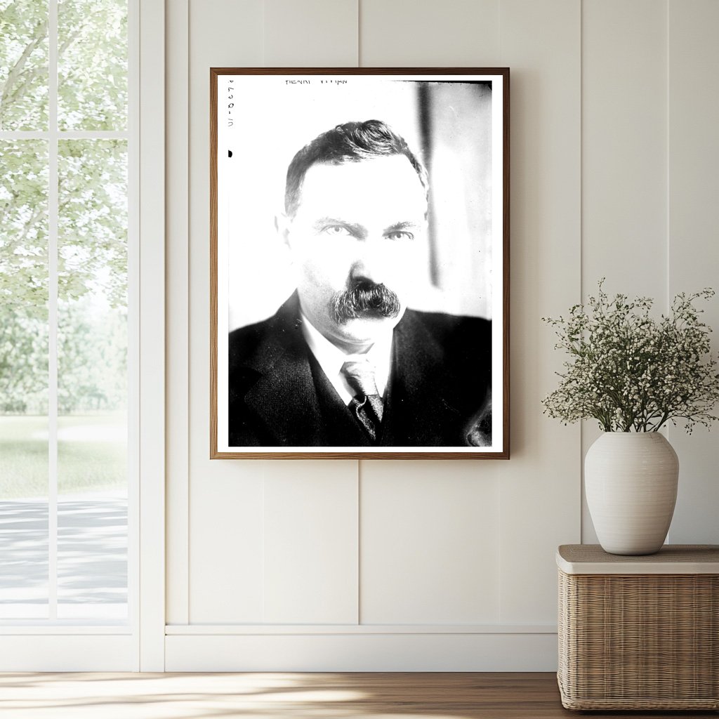 1910s Labor Movement Pioneer in Historic Portrait