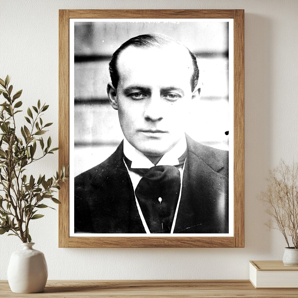 Early 20th Century Political Portrait of C.T. Mills