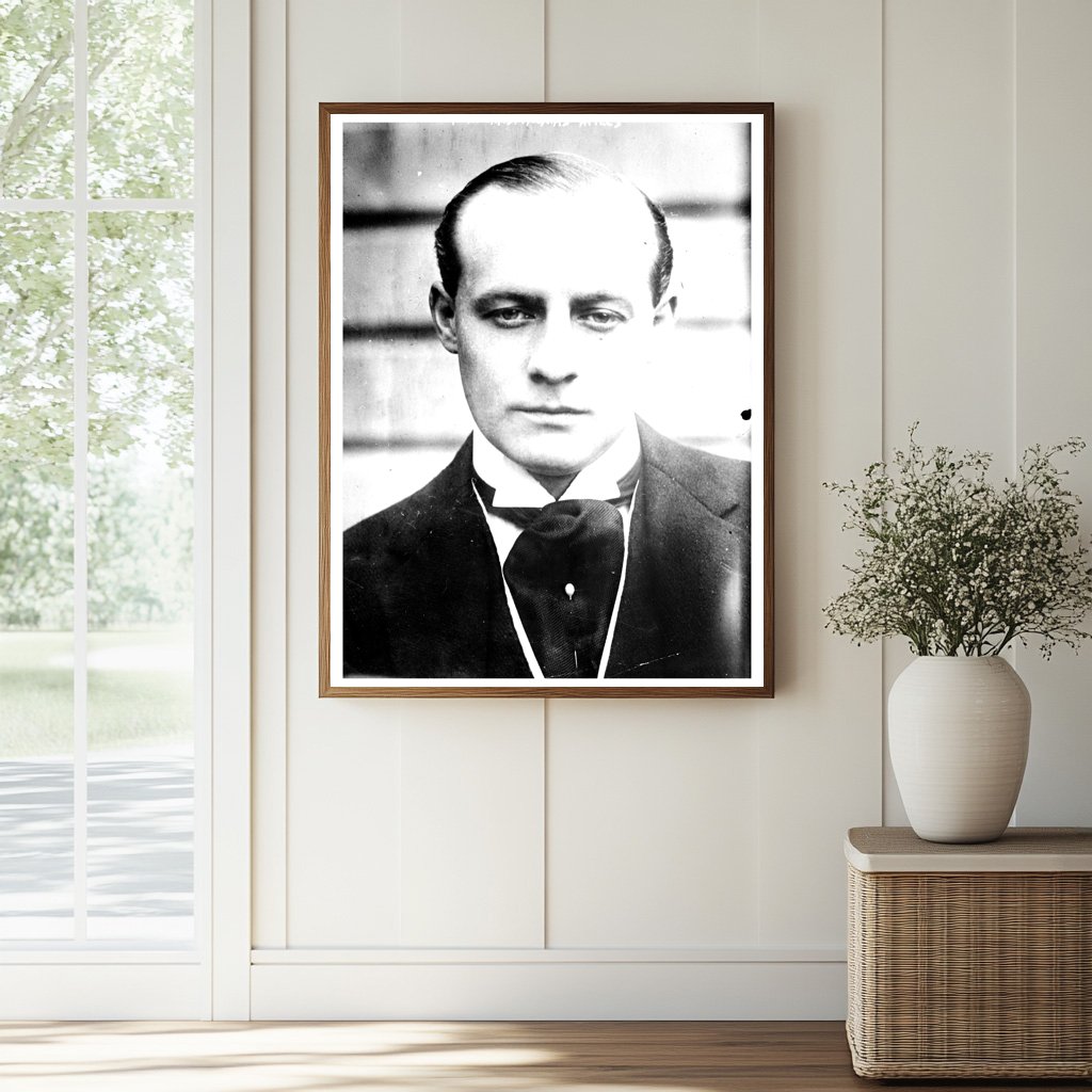 Early 20th Century Political Portrait of C.T. Mills