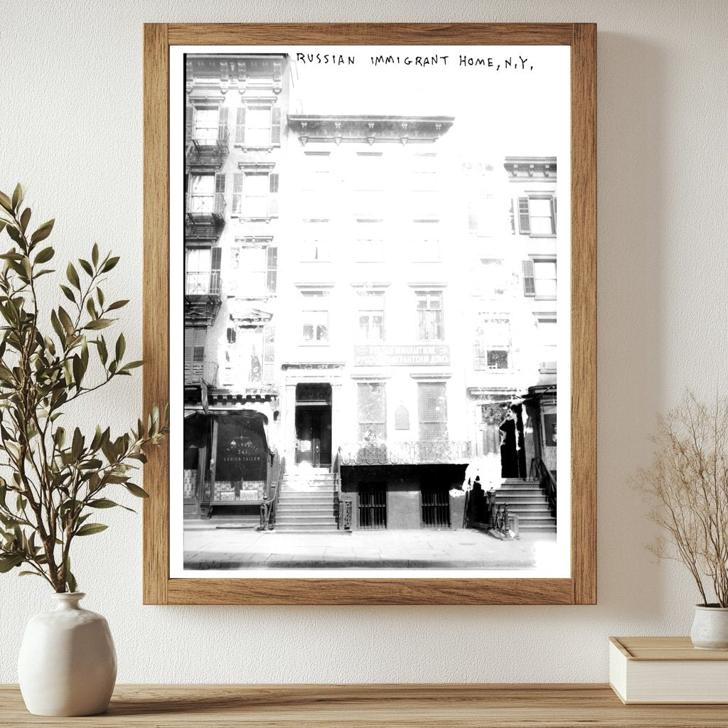 Early 1900s Russian Immigrant Family Home in NYC