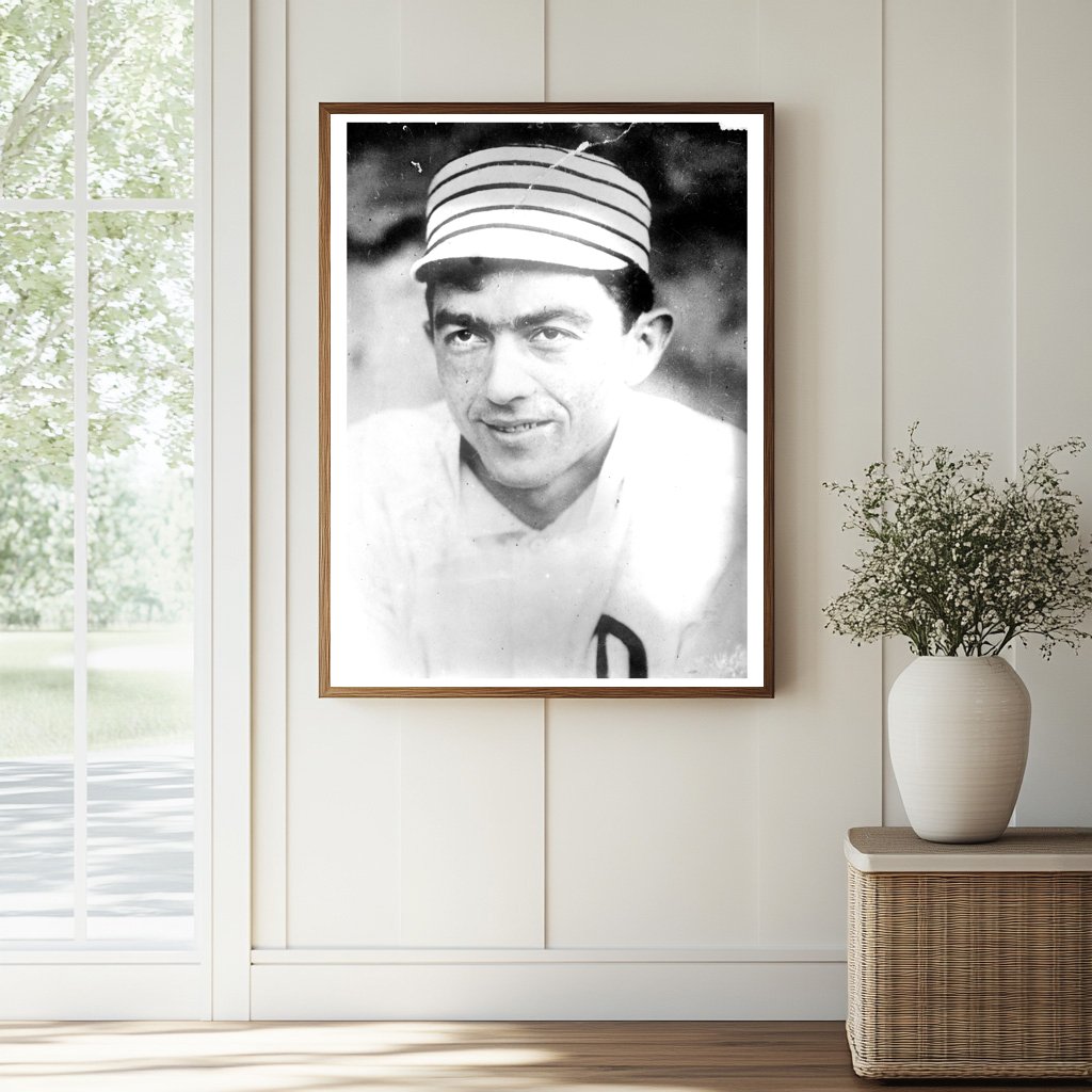 1911 Frank Baker: Baseball’s Home Run Hero in Action