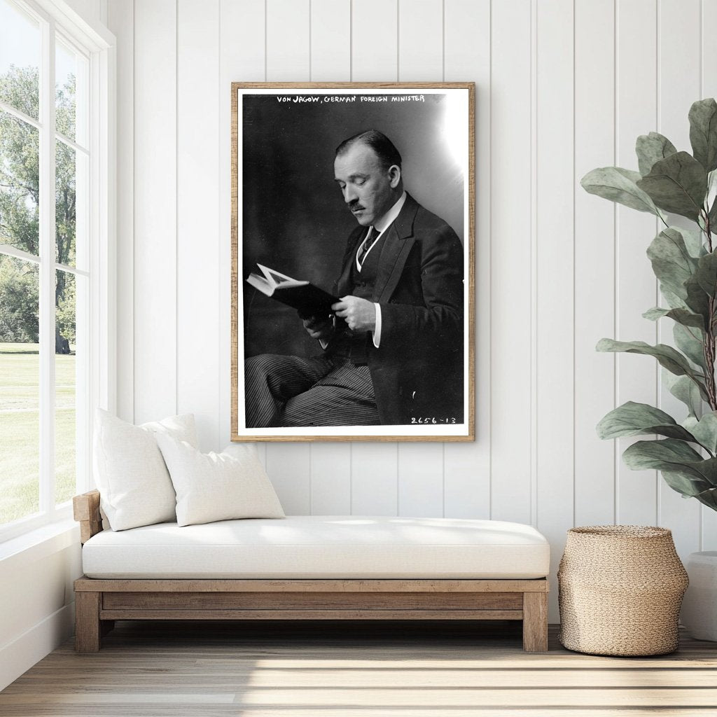 German Foreign Minister Von Jagow Portrait, 1910s