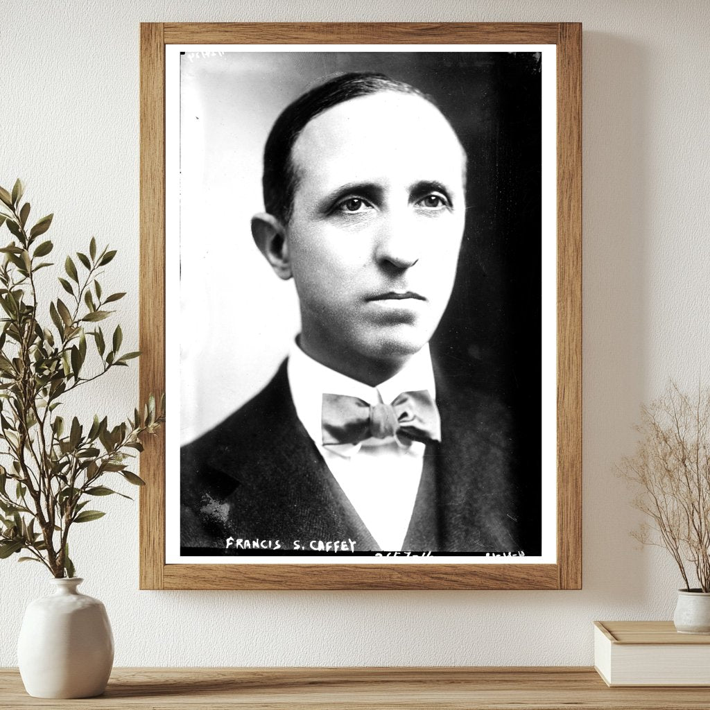 Historic Portrait of Influential New York Attorney, 1913