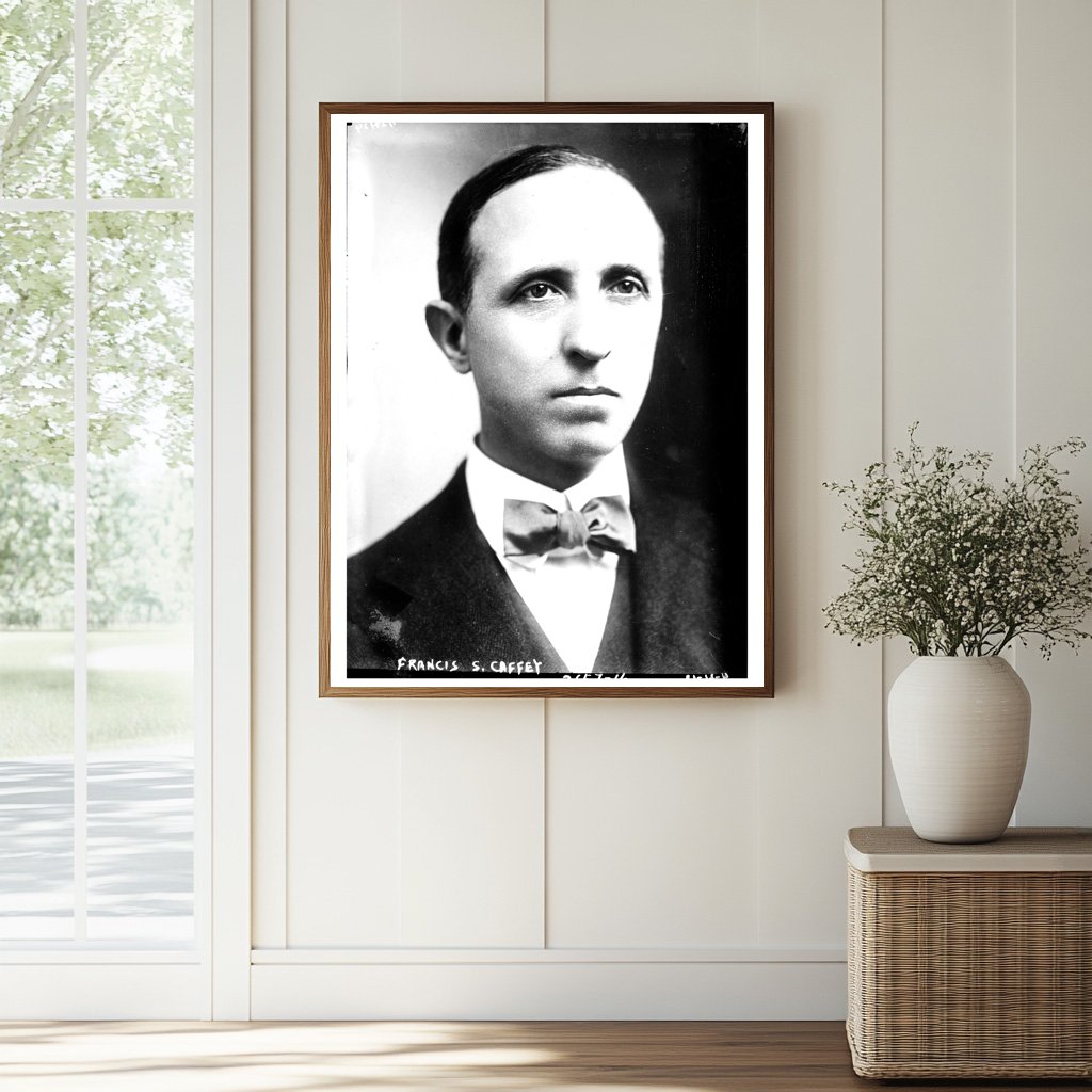 Historic Portrait of Influential New York Attorney, 1913