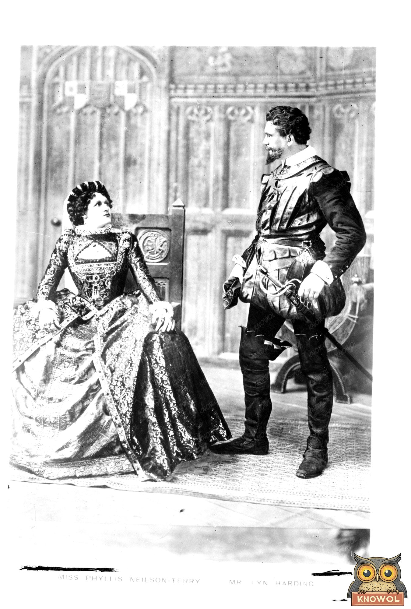 Elegant Theater Icons: Neilson-Terry & Harding, 1910s