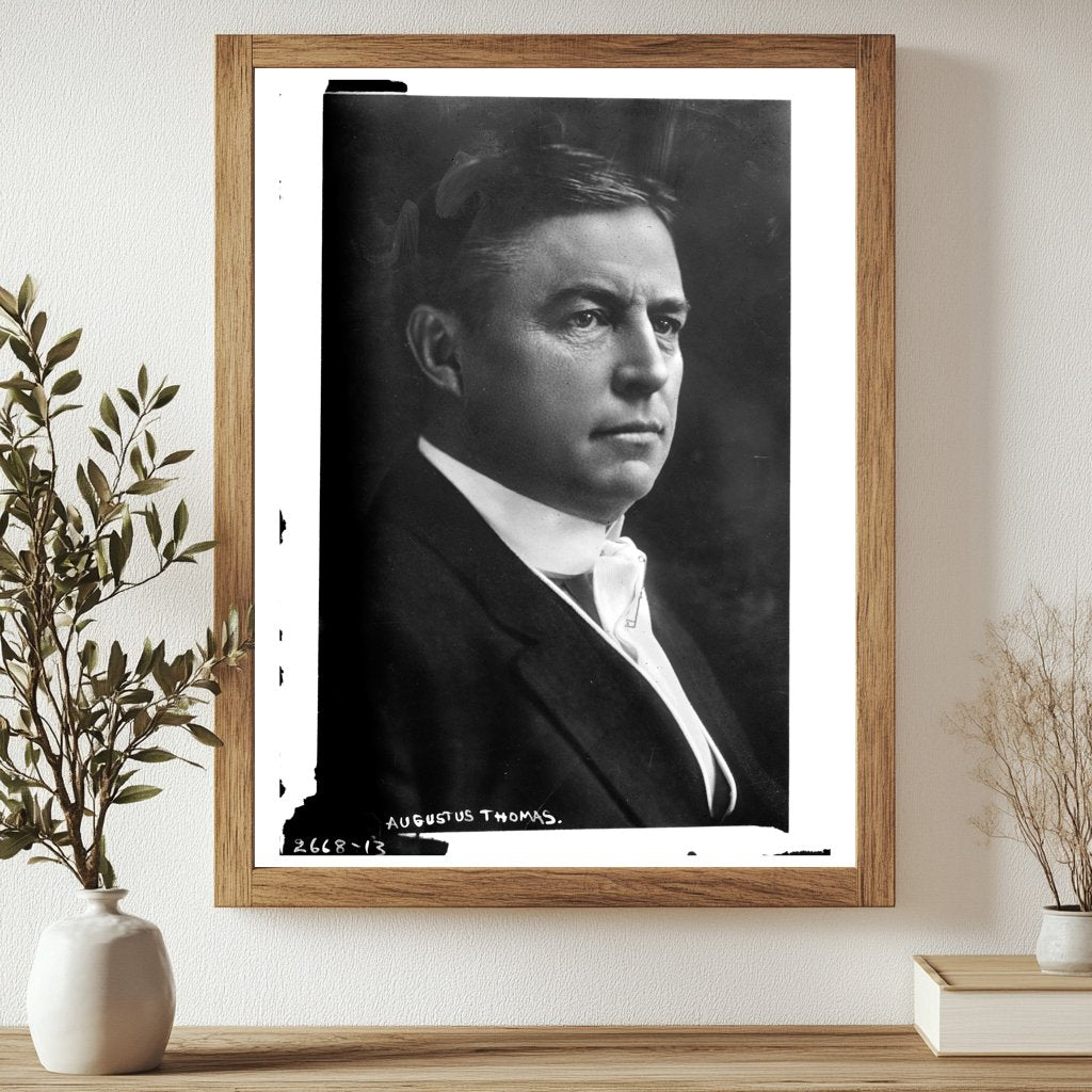 1920s American Theater Icon Portrait - Augustus Thomas