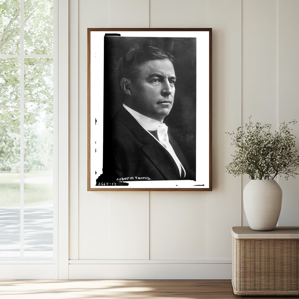 1920s American Theater Icon Portrait - Augustus Thomas