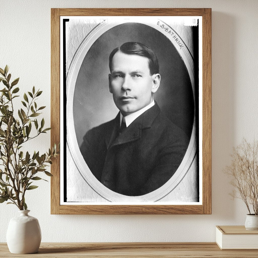 Vintage Portrait of an Ohio Gentleman, Circa 1910