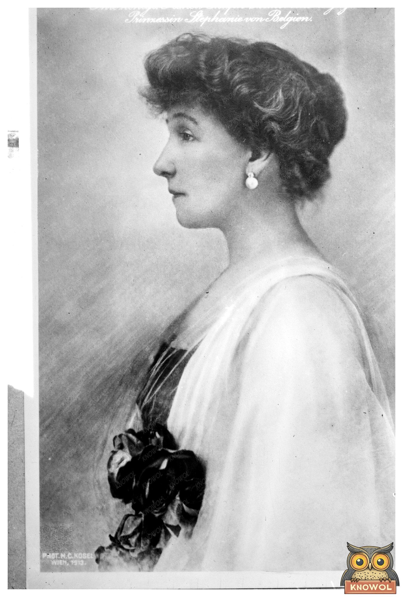 Elegant Portrait of Countess Lonyay, 1913 Vienna