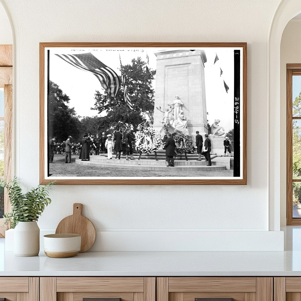 Unveiling the Maine Monument: A 1913 Tribute