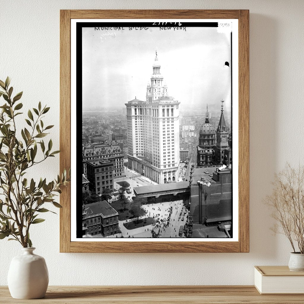 Stunning 1913 NYC Municipal Building Portrait