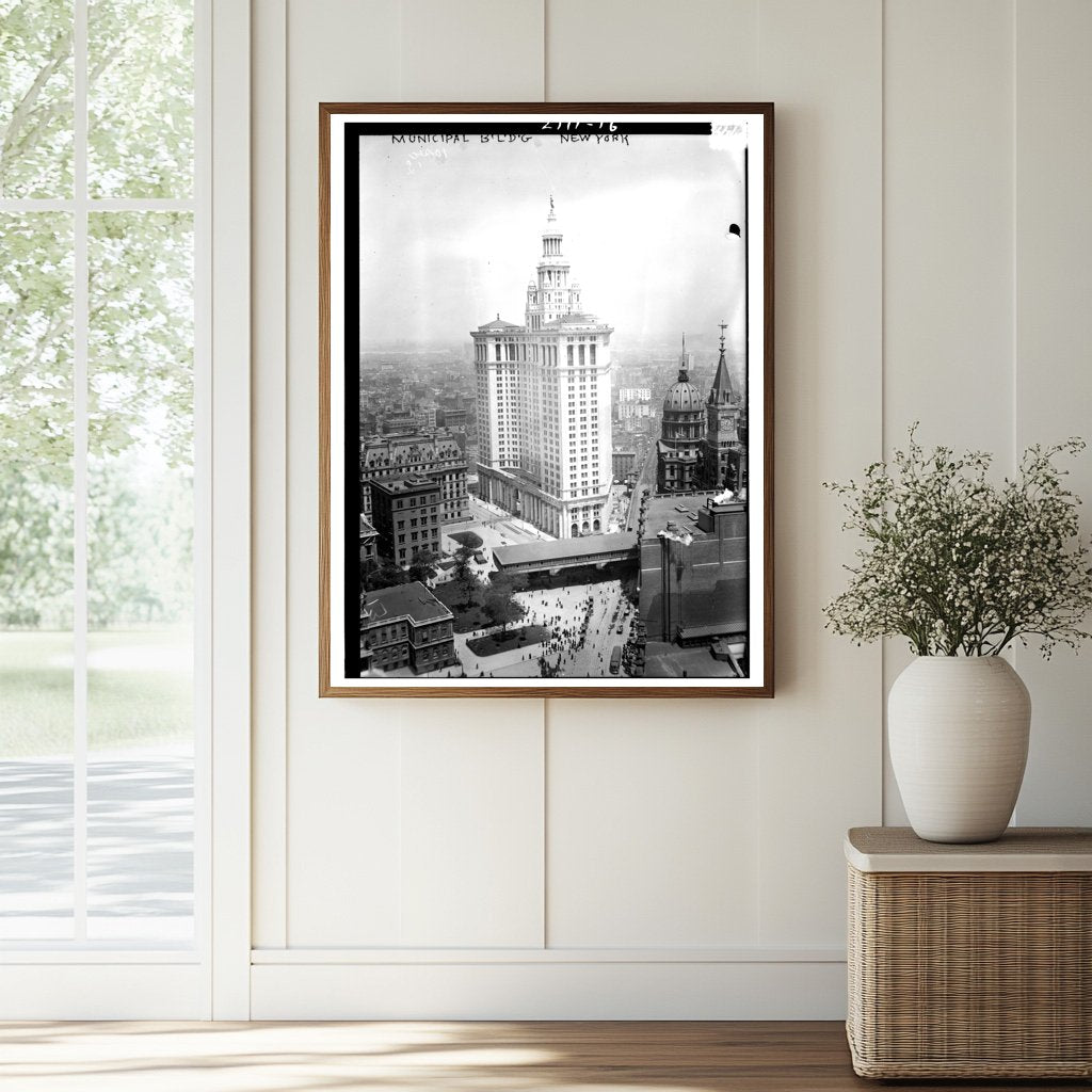 Stunning 1913 NYC Municipal Building Portrait