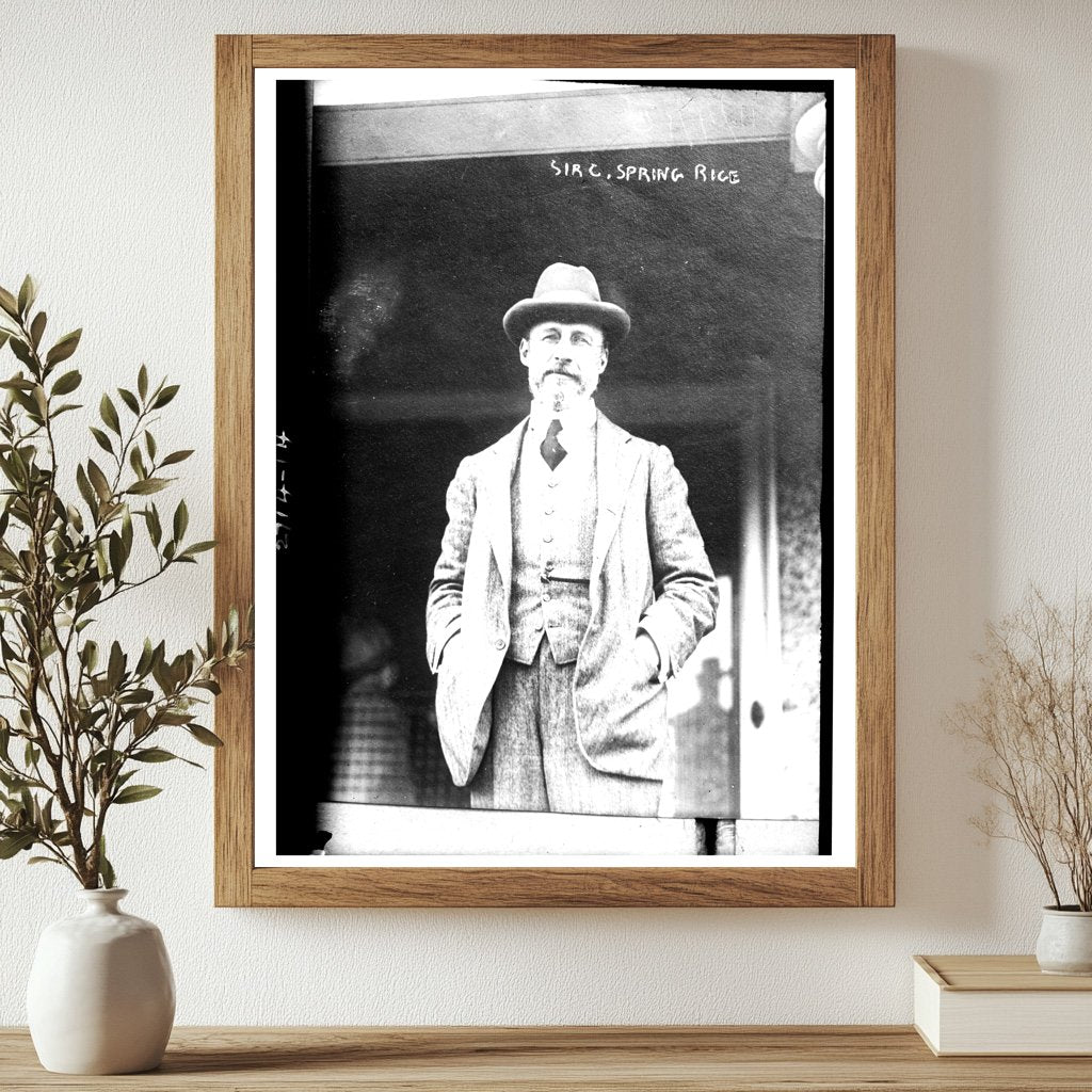 British Diplomat Sir C. Spring Rice, Early 1900s