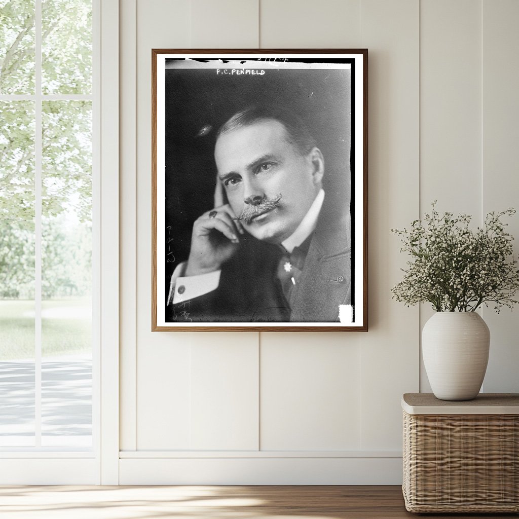 1913 Portrait of American Diplomat Frederic Penfield