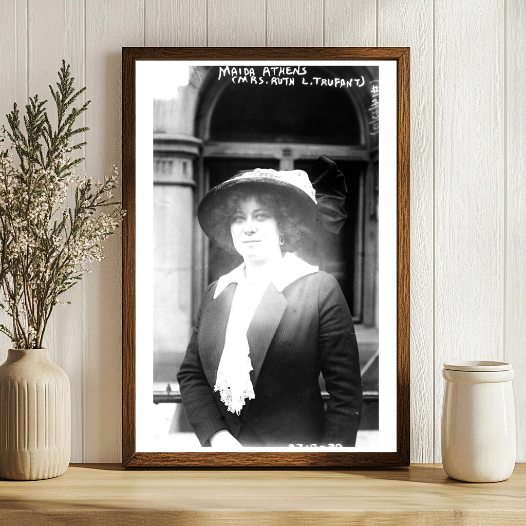 Empowered Elegance: Maida Athens, 1910s Icon