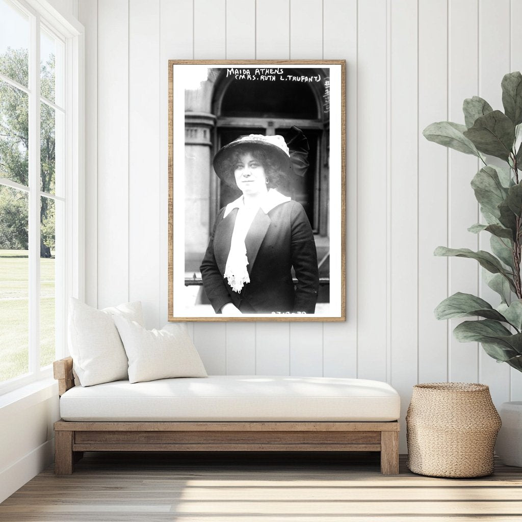 Empowered Elegance: Maida Athens, 1910s Icon