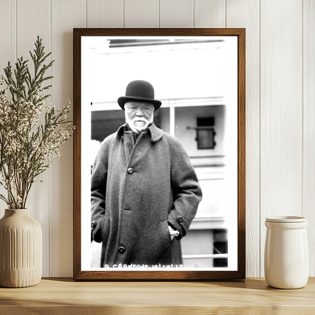 Andrew Carnegie: Gilded Age Visionary, 1912 Portrait