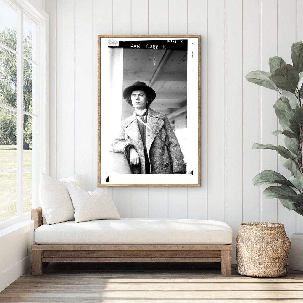 Virtuoso Violinist in His Prime: Early 1900s Portrait