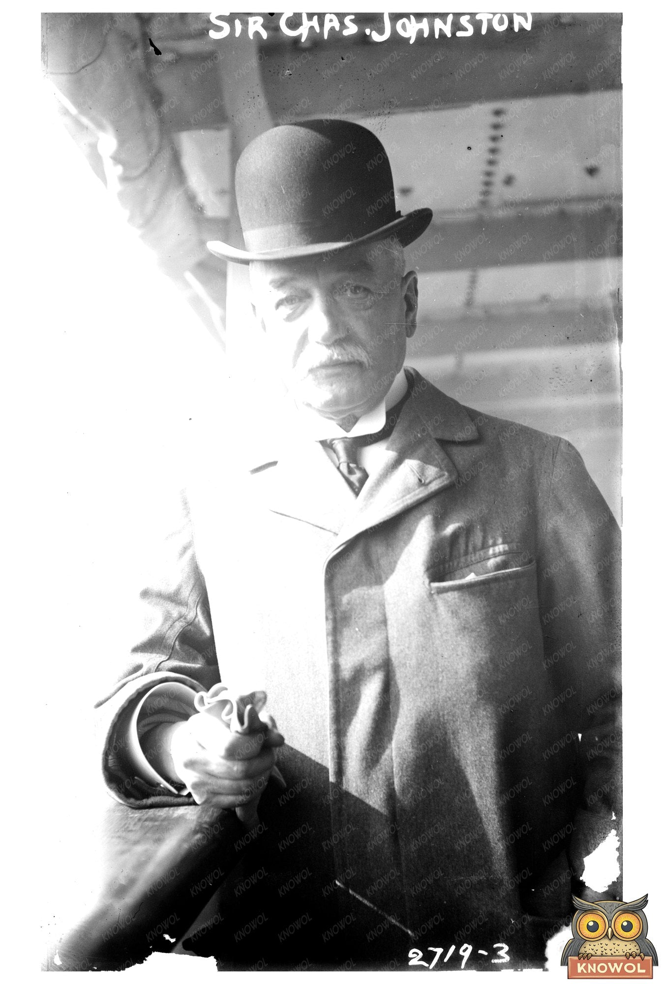 Historic Portrait of Sir Charles Johnston, 1912