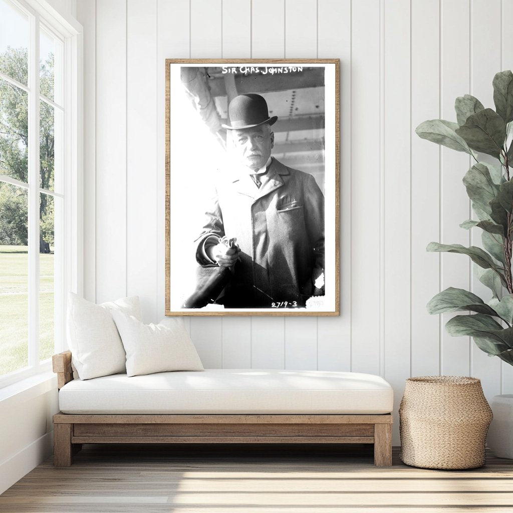 Historic Portrait of Sir Charles Johnston, 1912