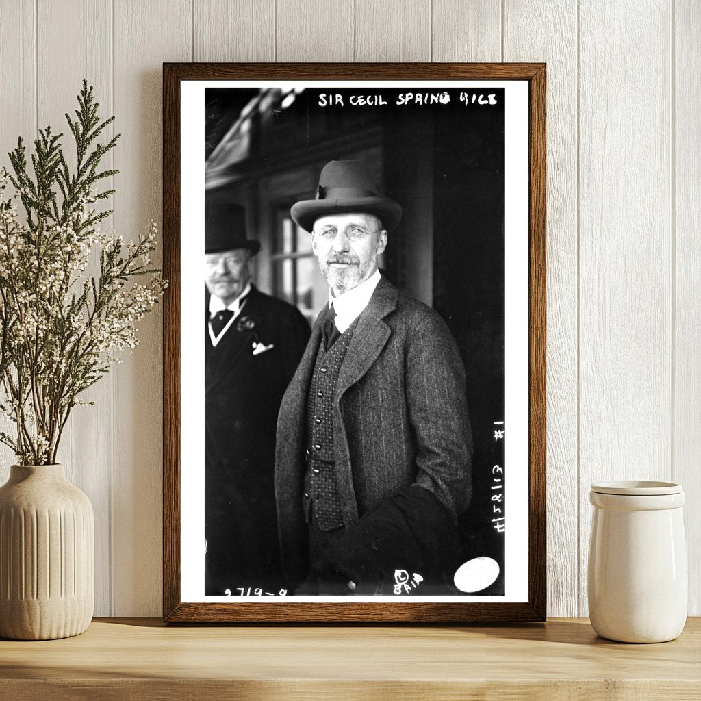 Imperial Diplomacy: Sir Cecil Spring Rice, 1913