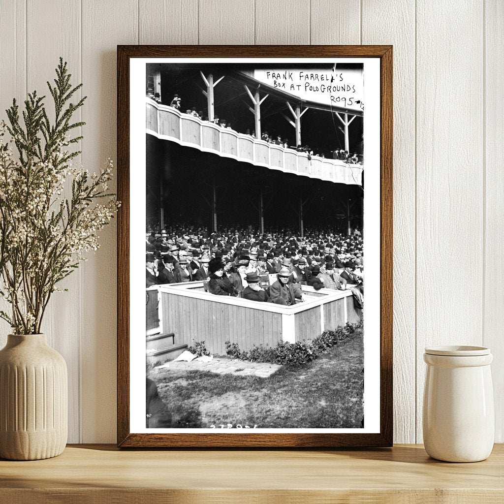 Historic Yankees Box Seats at Polo Grounds, 1903-1911