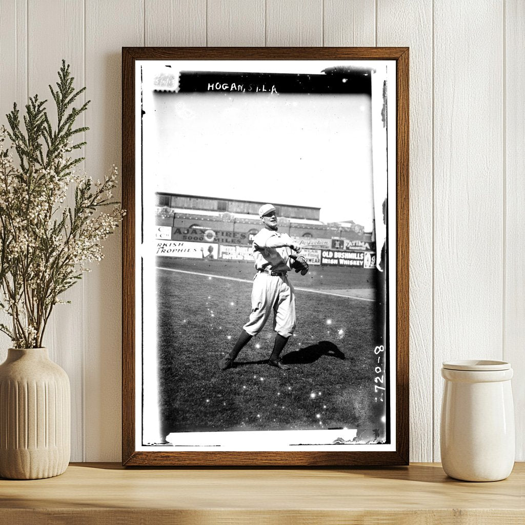 1912 Baseball Action at Hilltop Park, NYC
