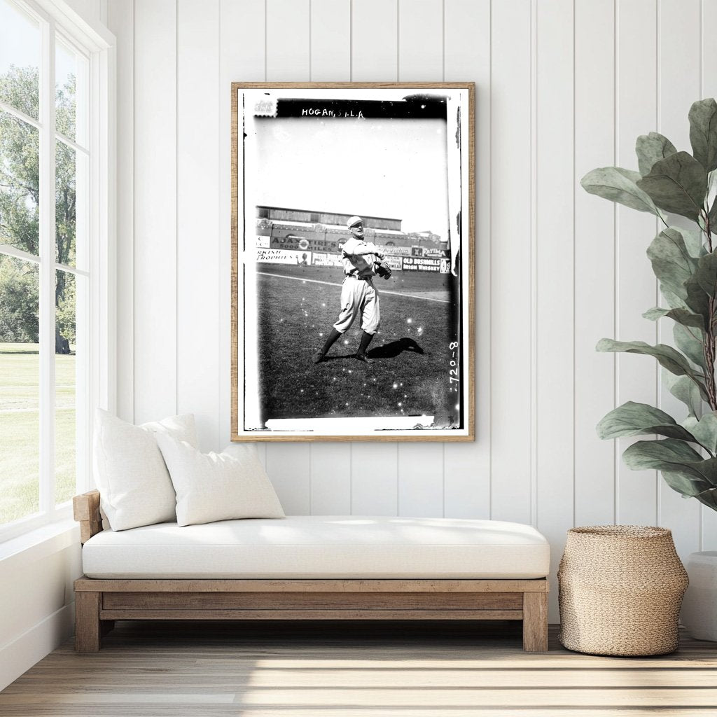 1912 Baseball Action at Hilltop Park, NYC